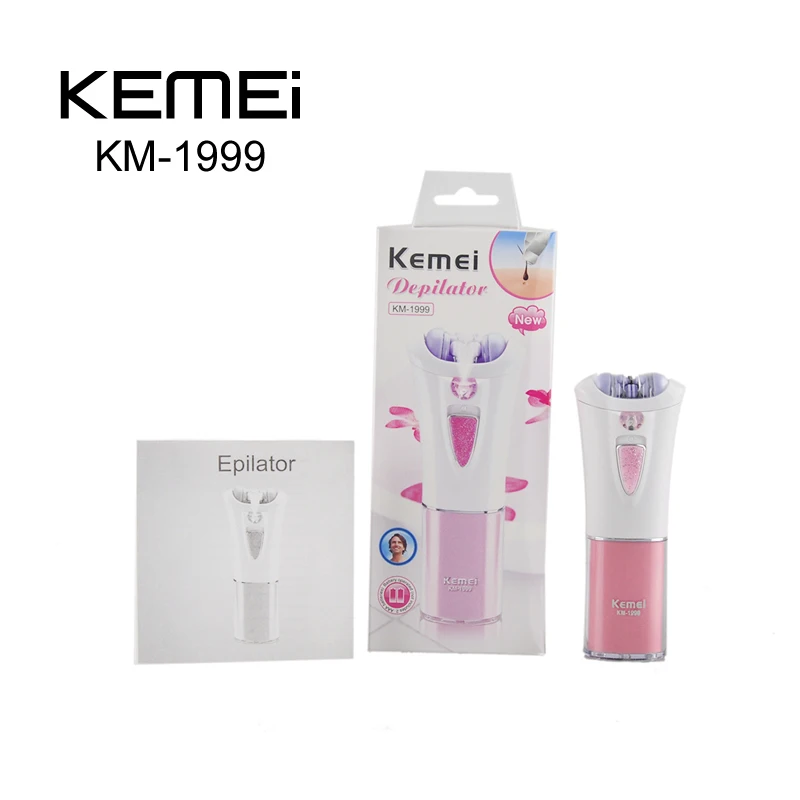 

Lady Shaver Electric Epilator Full Body Personal Care Hair Removal Trimmer KEMEI KM-1999
