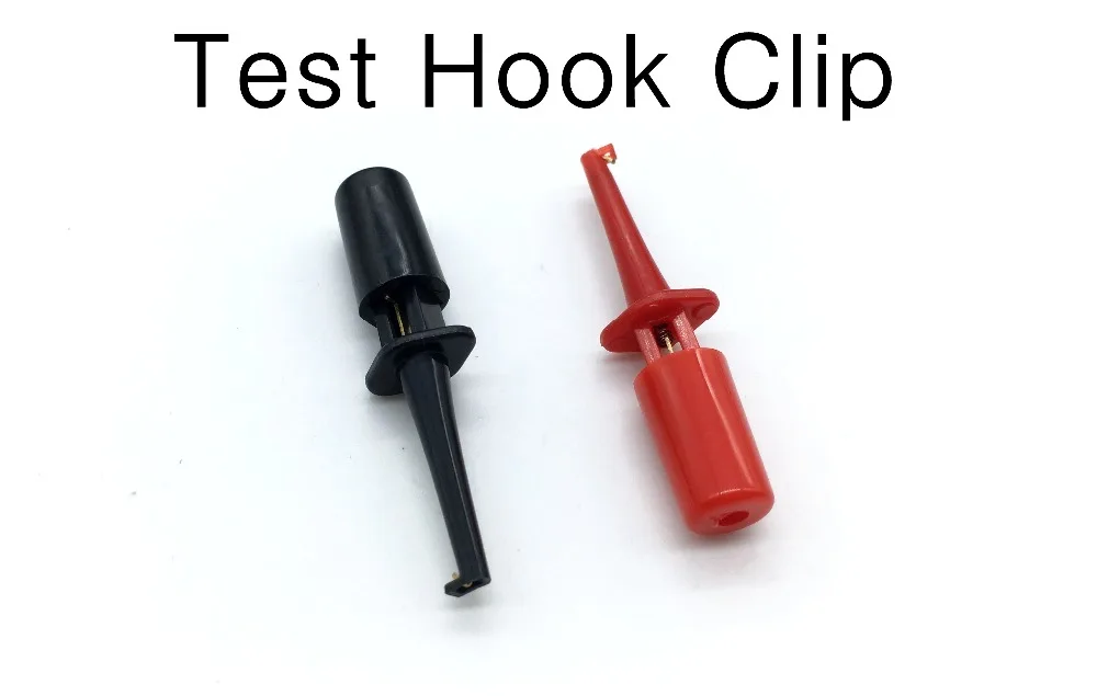 10 pair New Multimeter Lead Wire Kit Test Hook Clip Grabbers Test Probe