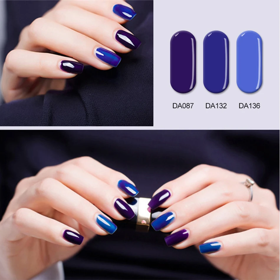 

(DA113-DA140)Hot Sale Fashion Colors Shiny Surface lPolish Soak Off UV Nail Art Nail Gel Polish for French Nail Gel Art Salon