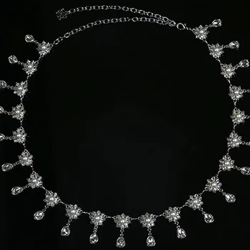 

New Rhinestone Pearl Jewel Belly Dance Belt Belly Dancing Hip Scarf Girls Dance Accessories