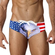 Новинка, сексуальные мужские плавки, нейлон, низкая посадка, бикини, Мужская одежда для плавания с принтом, короткие, большие размеры, мужские, s, для плавания, ming, Surf, эластичные трусы Sunga