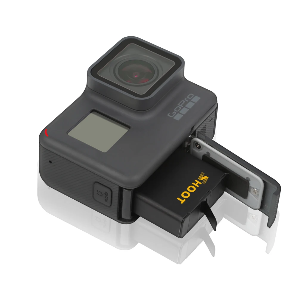 SHOOT 1220mAh AHDBT-501 Battery Pack with USB Charger for GoPro Hero 7 6 5 Black Sports Cam for Go Pro 7 Action Camera Accessory