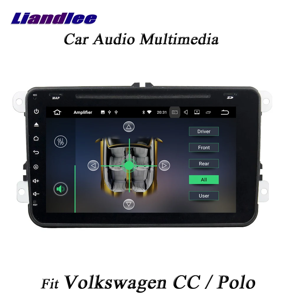 Cheap Liandlee Car Android System For Volkswagen CC / Polo Radio BT Wifi CD DVD Player GPS Nav Navi Navigation HD Screen Multimedia 2