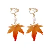 short red leaf clip