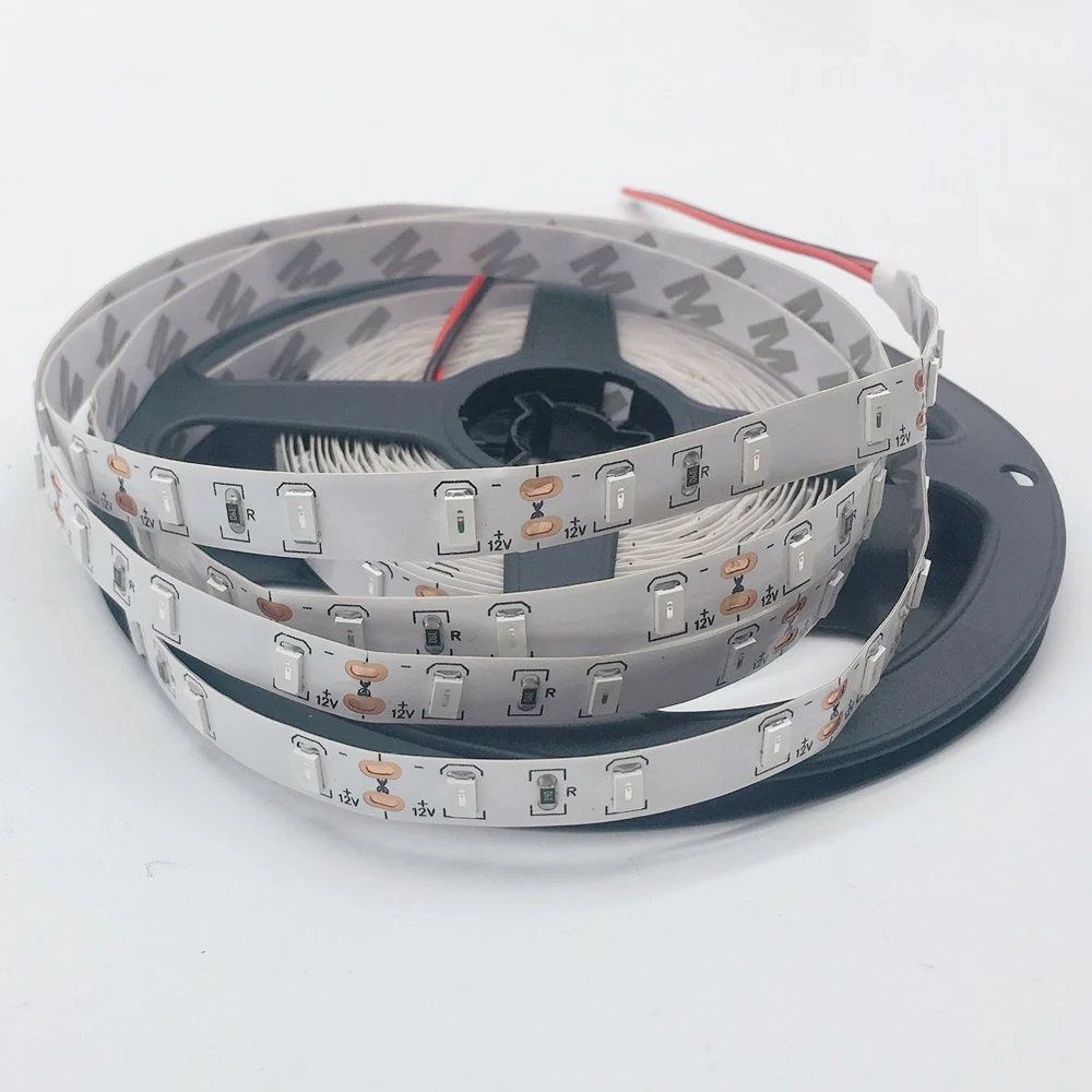 1 м 2 3 4 5 DC 12 В гибкая светодиодная лента 5630 SMD ip20 неводонепроницаемая 60/120/180/240/300