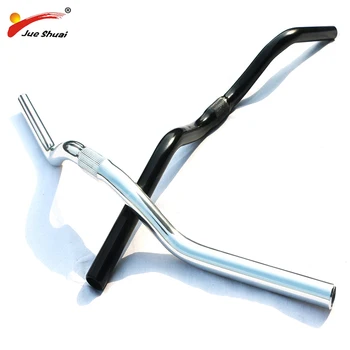 

Aluminum Alloy City Bike Handlebar 25.4cm Fixed Gear Bike Handlebar retro vintage bisiklet aksesuar Bent 22.2 Bicycle Handlebar