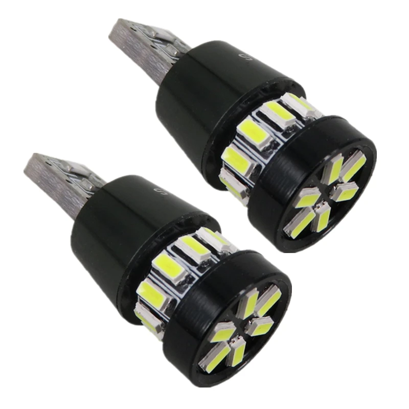 2x Canbus T10 Led W5w Light 3014 Smd No Error Car Lighting