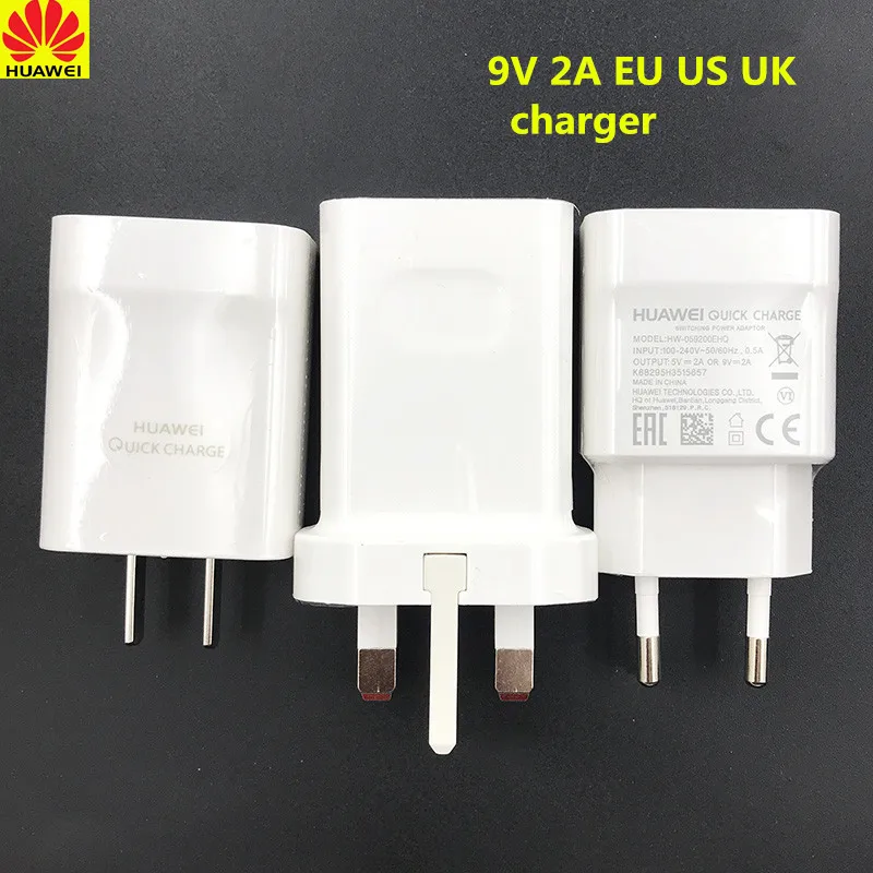

Original HUAWEI Fast Charger Adapter 9V/2A 1M Micro USB/Type C Data Cable For P8 P9 P10 P20 Lite Mate 8 9 10 S nova 3 2i 3i 3E