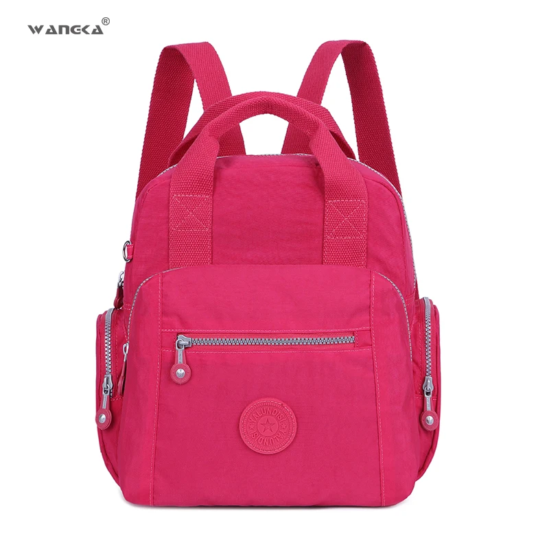 

WANGKA Fashion Small Mini Backpack Waterproof Preppy College School Bags for Girls Korean Style Women Travel Rucksack 2019 New