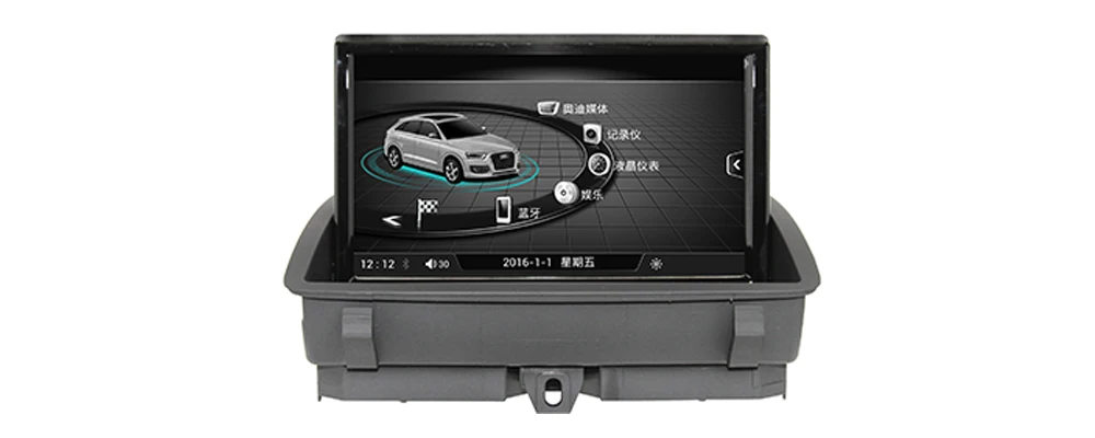 Best 8 inch Andrid 7.0 up Car Multimedia Player For Audi Q3 8V 2011~2018 MMI radio gps Navi Map WiFi original style Bletooth 0