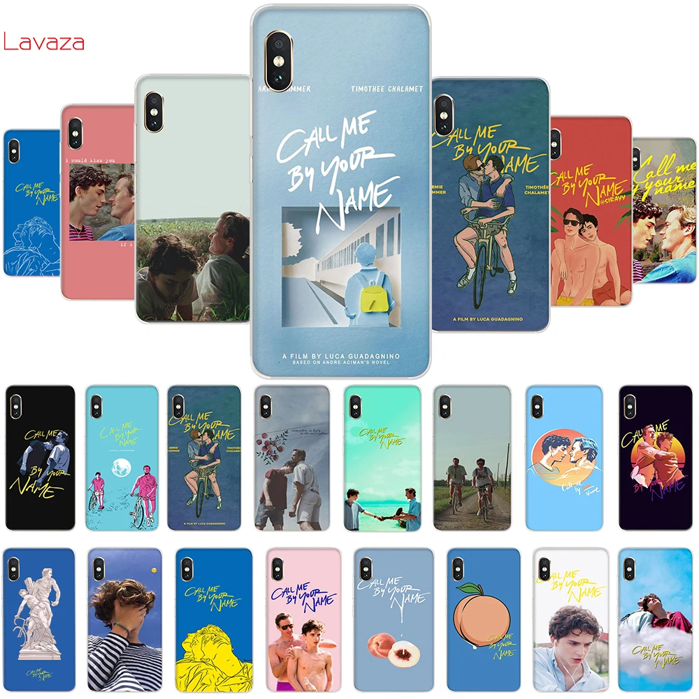 

Lavaza Call Me by Your Name Hard Case for POCOPHONE F1 for Xiaomi A2 8 9 SE Lite A1 Max 3 for Redmi Note 7 Pro Cover
