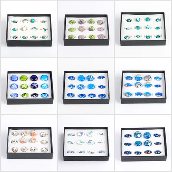 

12pcs/box Handmade Lampwork Beads DIY Jewelry Accessories Necklaces Bracelets Supplies Making Starfish Strawberry Mixed Shape