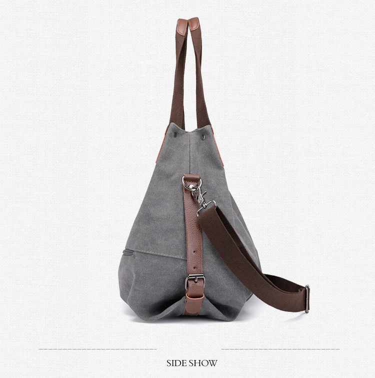 Capacidade Zipper Casual Tote Crossbody Sacos