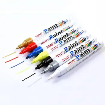 

Colorful Waterproof Pen Car Paint Marker Pens Auto Writer Tyre Doodle Pen Tire Graffiti Pen For Writing And Drawing Stationery