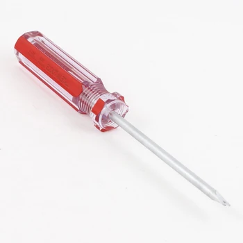

10x New Red Clear Plastic Handle 2mm Magnetic Tip Spanner Screwdriver
