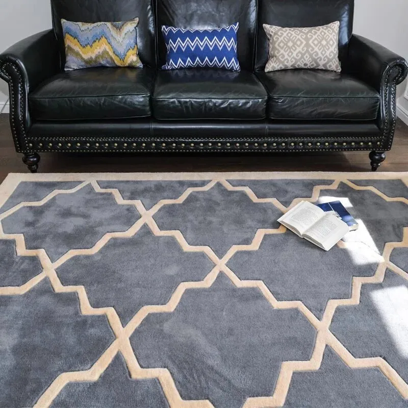 Hand cutting Big size Retro geometric living room rug,big size coffee table carpet , classical home decoration floor mat Hand cutting Big size Retro geometric living room rug,big size coffee table carpet , classical home decoration floor mat