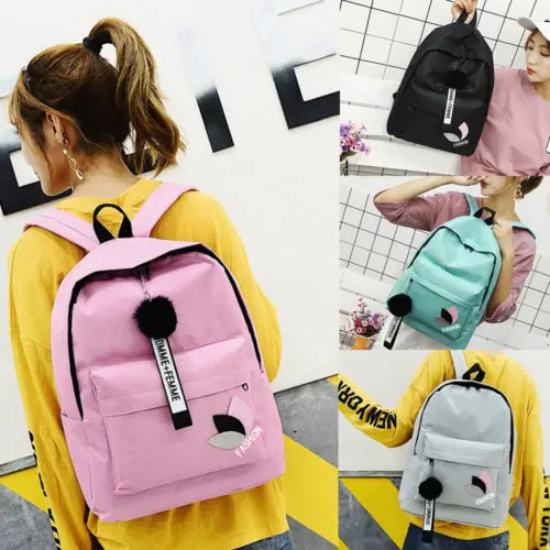 

Junior High SchoolBag for Teenager Boys Girls Fashion Bookbags Kids Backpack