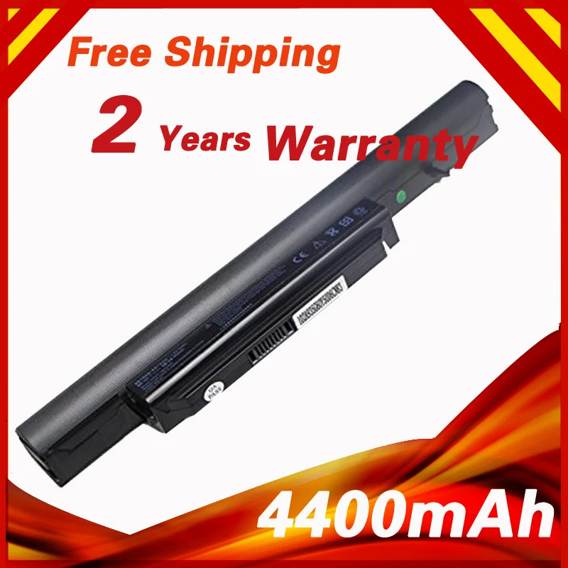 6 cells Laptop Battery SQU1002 SQU1003 SQU1008 CQB912 CQB913 916T2134F For HASEE A560P K580P