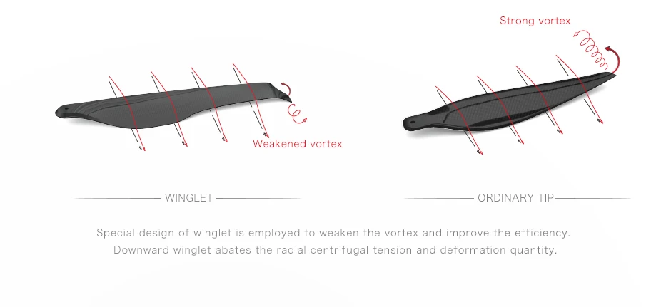T-motor FA26.2x8.5 Folding Propeller - 2PCS/PAIR Carbon Fiber Propeller For Multirotors Helicopters 11