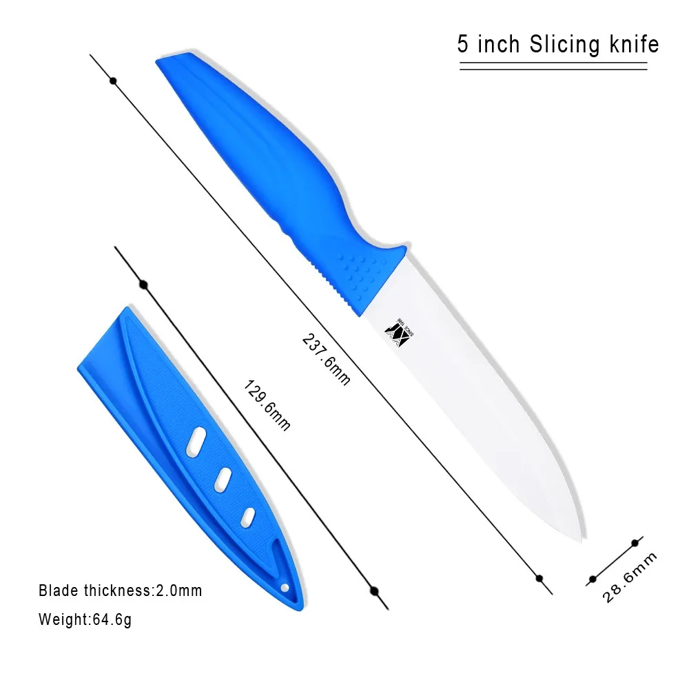 XYJ Фирменные керамические ножи 5 дюймов для нарезки 6 дюймов Кухонные ножи повара керамические кухонные ножи ручной работы отличный подарок