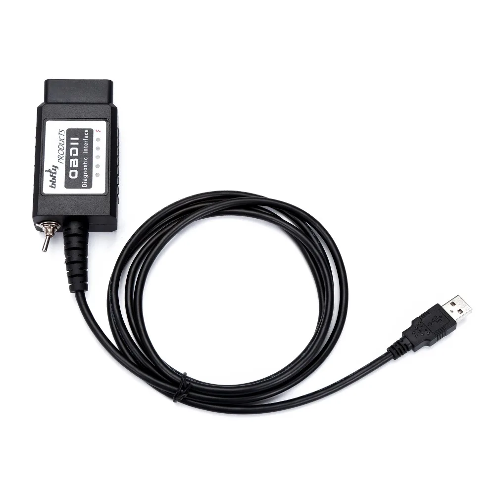 Bbfly-BF32302 ELM327 USB модифицированный FTDI чип OBD2 для сканирования ELMconfig HS-CAN/MS-CAN OBD