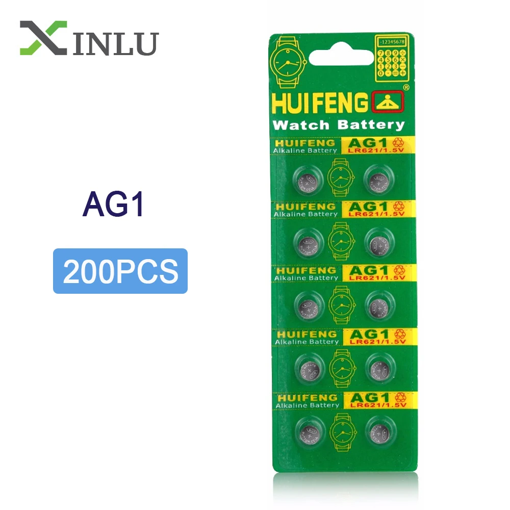 Горячие продаж 200 шт./лот = 20 pack AG1 164 364 SR621 SR621SW LR621 SR60 LR60 смотреть батарея кнопки сотового