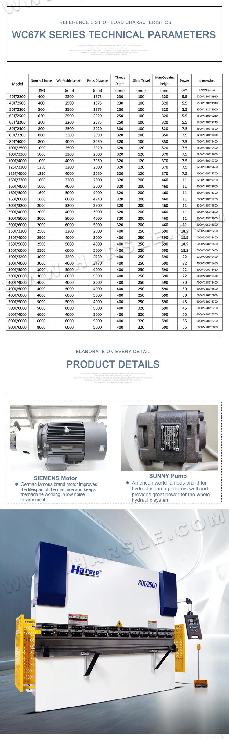 Wc67k-80tx2500 ЧПУ Гидравлический Пресс Станок Листогибочный