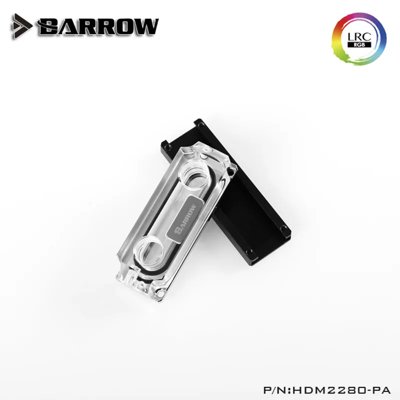 

BARROW Water Block use for 2280 \ 22110 PCI-E SSD \ SATA M.2 M2 SSD--HDM2280-PA