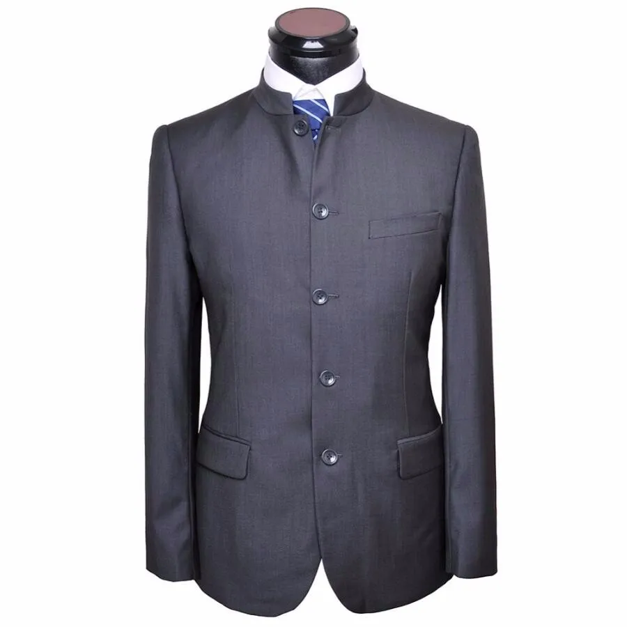 На заказ, Мужская китайская туника, пиджак, Новое поступление, модный официальный Блейзер высокого качества, костюмы для мужчин, пиджак - Цвет: as picture shown