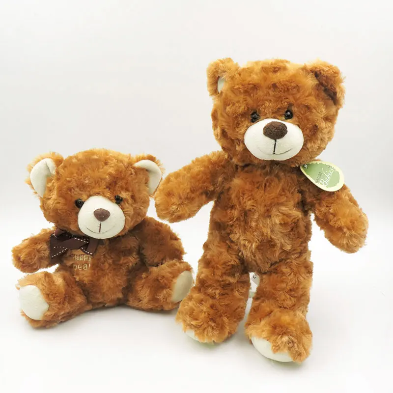 Stuffed e Plush Animais 1 peça 30 cm pequeno Delivery : Bow/necklace Random Delivery