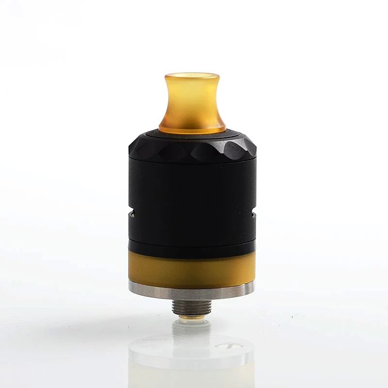 sxk-legend-atty-style-rdta-rebuildable-dripping-tank-atomizer-w-bf-pin-black-316-stainless-steel-pei-2ml-22mm-diameter