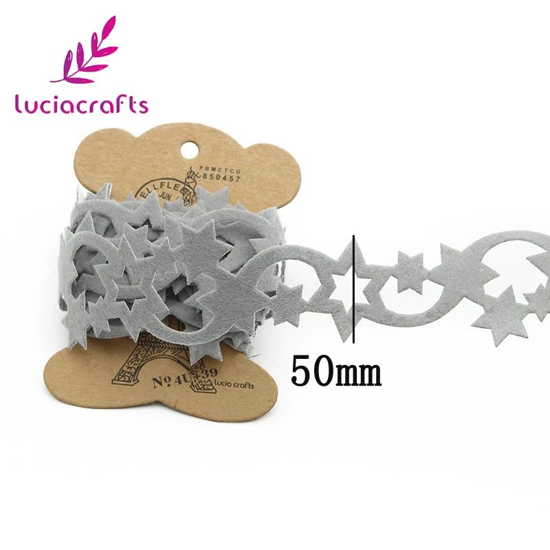 Распродажа! Lucia Crafts 2 ярда/партия ручная работа лента отделка кружево Рождество