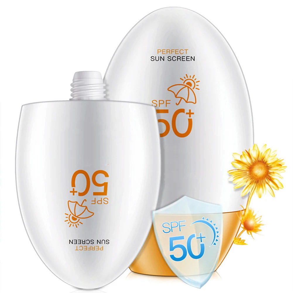 55 мл мягкий солнцезащитный лосьон SPF50+ крем для лица с изоляцией УФ солнцезащитный крем для тела увлажняющий крем тонкие линии лечение акне