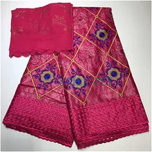 Горячая Распродажа bazin brode getzner bazin riche getzner brode bazin кружевная ткань с бусинами и камнями для женщин 5+ 2 ярдов/партия