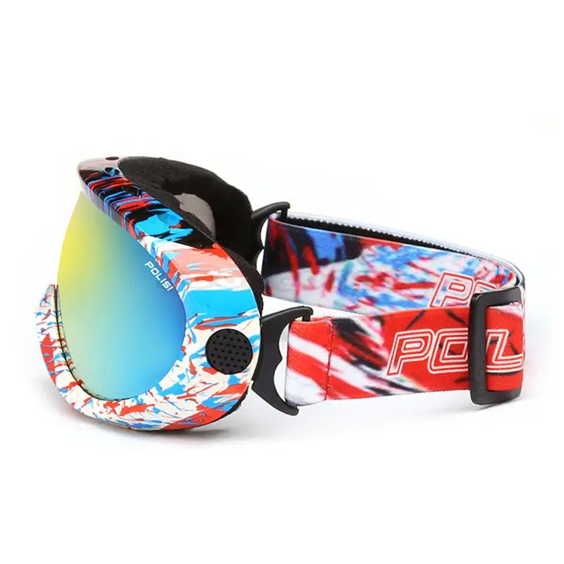 POLISI de invierno, esquí, Snowboard, patinaje, gafas de las mujeres de los hombres Anti-niebla nieve gafas UV400 deporte al aire libre de esquí Esqui gafas