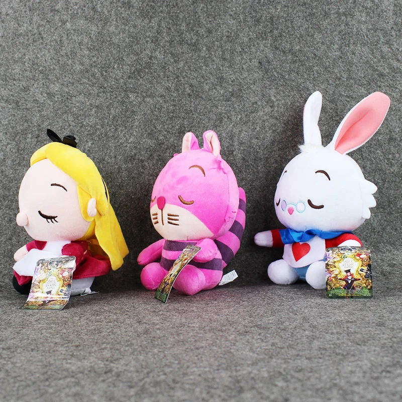 peluche lapin blanc alice au pays des merveilles