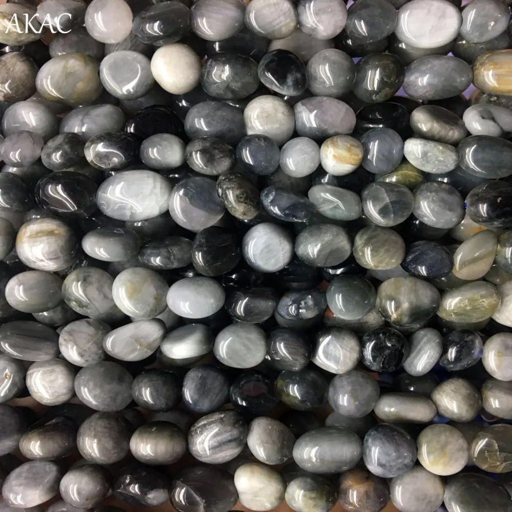 

Free shipping genuine hawk's eye gravel beads 6*8mm 2strands/set wholesale