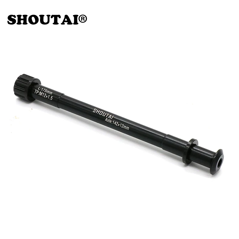 

Mountain Bike Frame Carbon Fiber Rear Hub Cylinder Shaft 142*12mm Frame Rear Hub Lock Lever