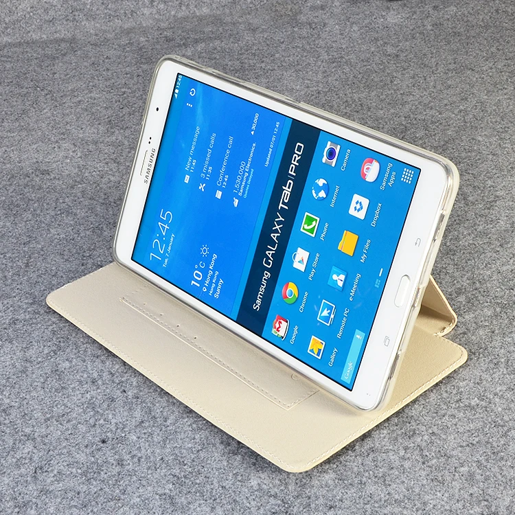 Из искусственной кожи флип-чехол для samsung Galaxy Tab Pro 8,4 T320 T321 T325 TPU чехол мягкий роскошный искусственный высококачественный защитный чехол