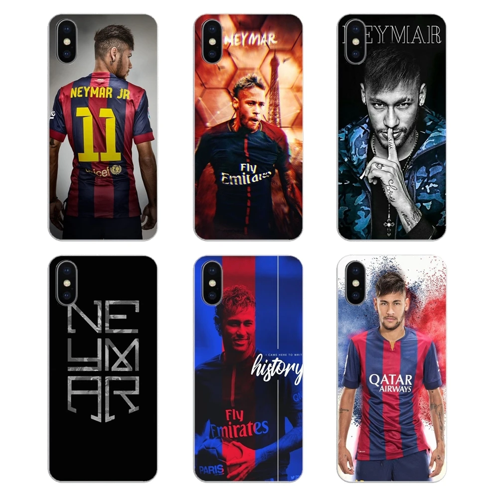 Мягкие прозрачные чехлы для iPod Touch iPhone 4 4S 5 5S 5C SE 6 6S 7 8 X XR XS Plus MAX Jr Neymar |