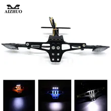 Держатель номерного знака для мотоцикла светодиодный указатель поворота для cbr 250 honda pcx 125 ducati monster 620 triumph tiger 800