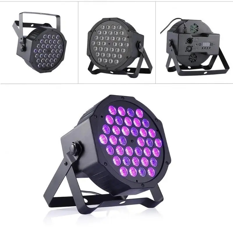 

36LED UV Purple Stage Par Light Strobe Projection Lamp for Christmas Home KTV Xmas Wedding Show Pub