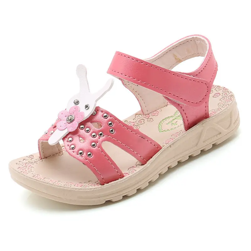COZULMA Baby Girls Summer Shoes Rabbit Sandals for Baby Girls Baby