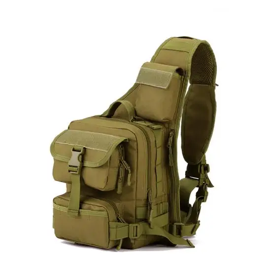 Outdoor Tactical Chest bag hunting Hiking Men's bag Waterproof Nylon