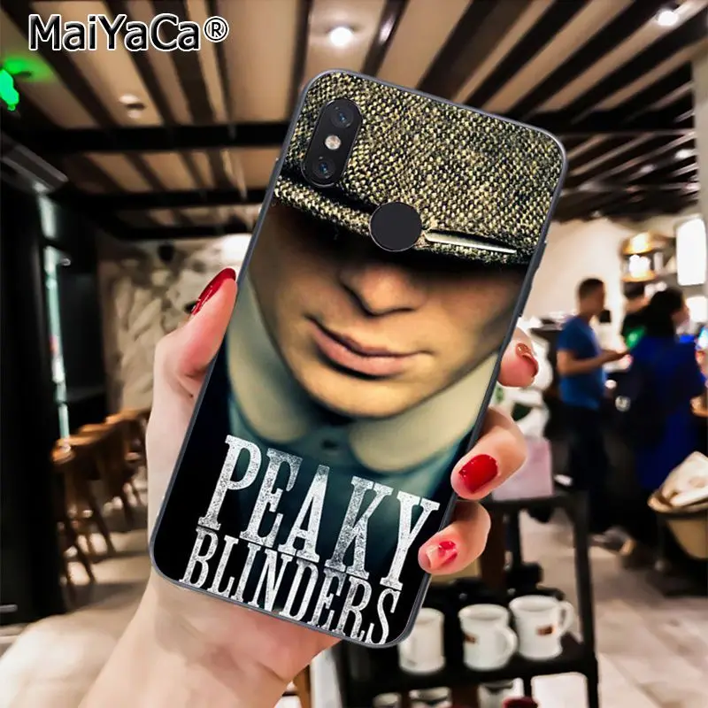 MaiYaCa Peaky BLINDER DIY печать рисунок чехол для телефона для Xiaomi Redmi4X 6A S2 Go Redmi 5 5Plus Note4 Note5 7 Note6Pro