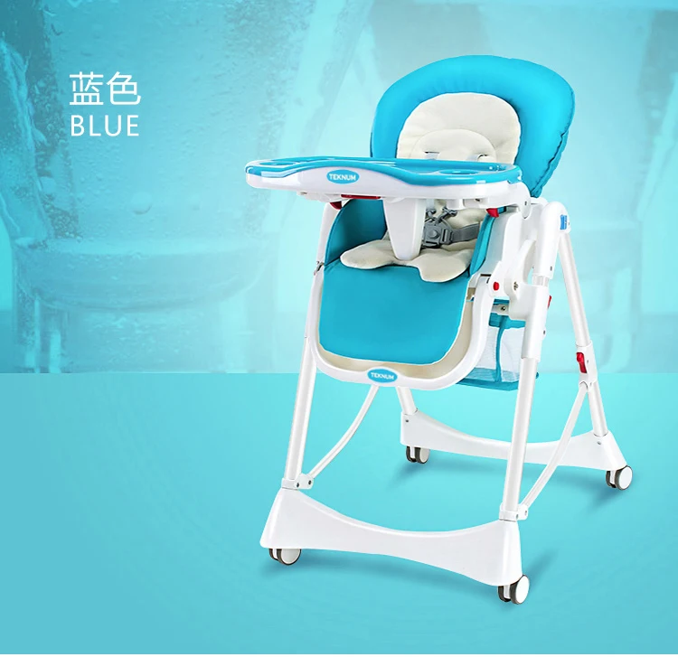 Универсальный столик для кормления малыша складной портативный Детские едят стул со столиком для кормления сиденье PU материал легко