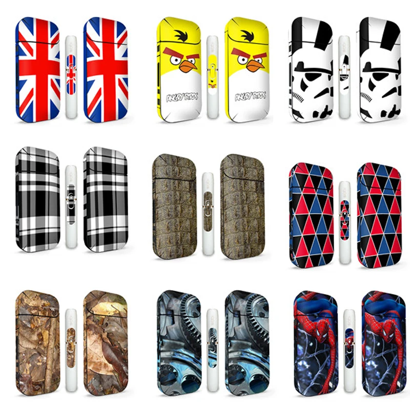 

New Arrival 15 Colors PVC Material Antiscratch For IQOS IQOS 2.4 Plus Skin Stickers