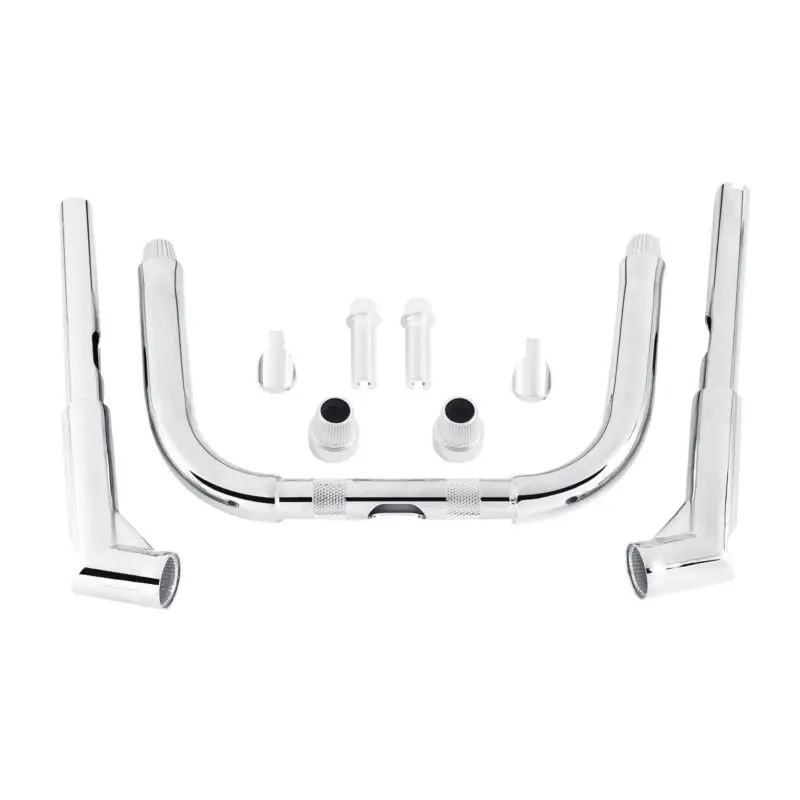 Мотоцикл черный chorme 1" Rise 1,25" Руль для Harley Softail, узкий Deluxe FXSTB 00-17