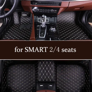 

Custom luxury SMART Smart fortwo 2seat 2007-2015s 2015-2018s Smart forfour 4seat 2016-2018s dustproof durable car floor mats
