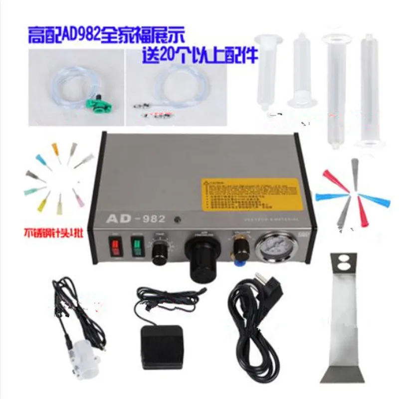 

AD-982 Dispensing Machine, Manual/Semi-Automatic Gluing Machine, Silicone Filling Machine